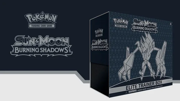 Sun & Moon—Burning Shadows Elite Trainer Box — Pokémon TCG Elite Trainer Box