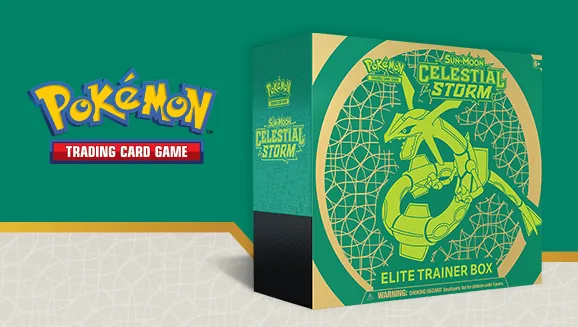 Sun & Moon—Celestial Storm Elite Trainer Box — Pokémon TCG Elite Trainer Box