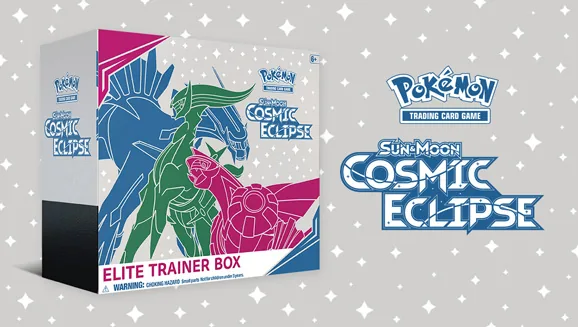 Sun & Moon—Cosmic Eclipse Elite Trainer Box — Pokémon TCG Elite Trainer Box