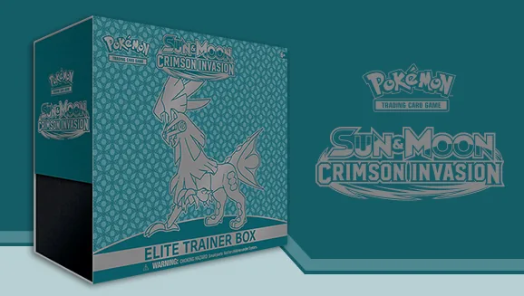 Sun & Moon—Crimson Invasion Elite Trainer Box — Pokémon TCG Elite Trainer Box