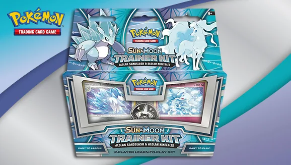 Sun & Moon Trainer Kit—Alolan Sandslash & Alolan Ninetales — Pokémon TCG Other