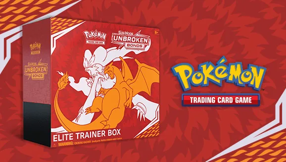 Sun & Moon—Unbroken Bonds Elite Trainer Box — Pokémon TCG Elite Trainer Box