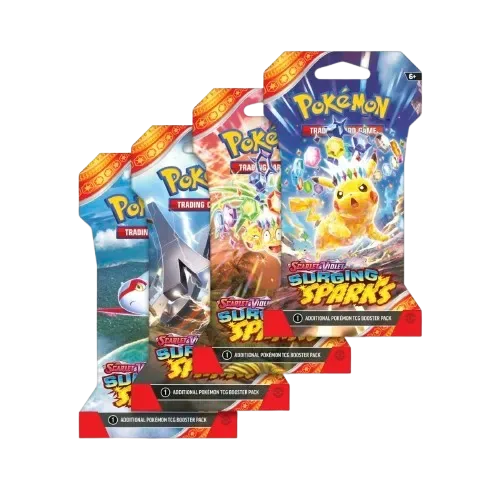 Surging Sparks Blister Pack — Pokémon TCG Blister