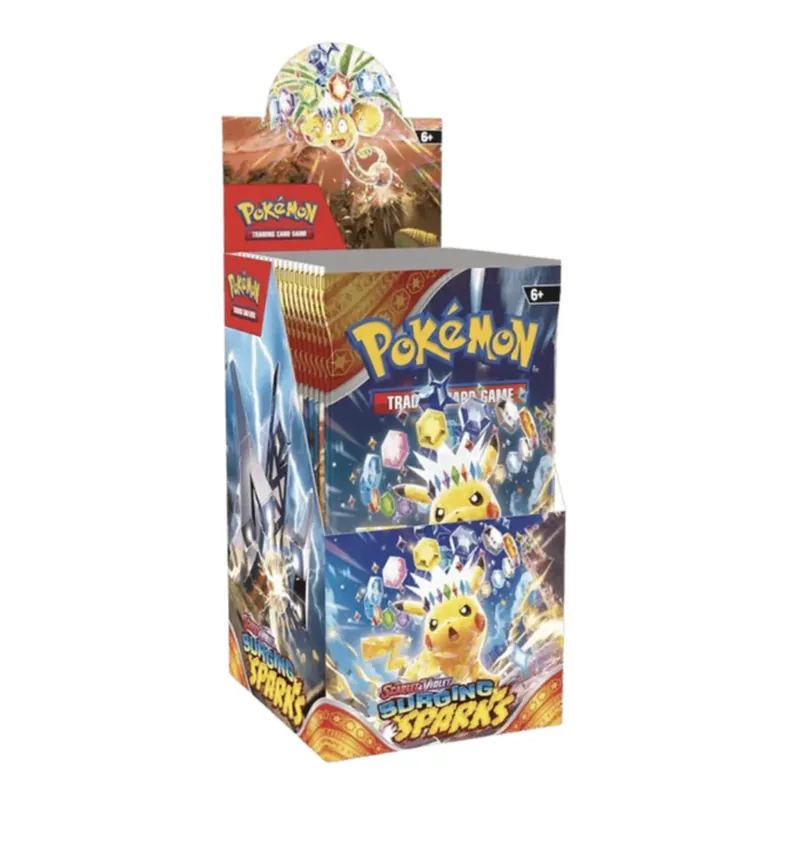 Surging Sparks Half Booster Box — Pokémon TCG Booster Box