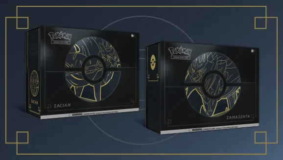 Sword & Shield Elite Trainer Box Plus—Zacian or Zamazenta — Pokémon TCG Elite Trainer Box