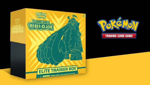 Sword & Shield—Rebel Clash Elite Trainer Box — Pokémon TCG Elite Trainer Box