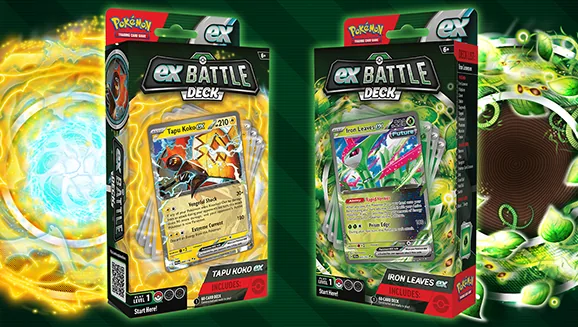 Tapu Koko ex Battle Deck Pokémon TCG: Iron Leaves ex Battle Deck — Pokémon TCG Battle Deck
