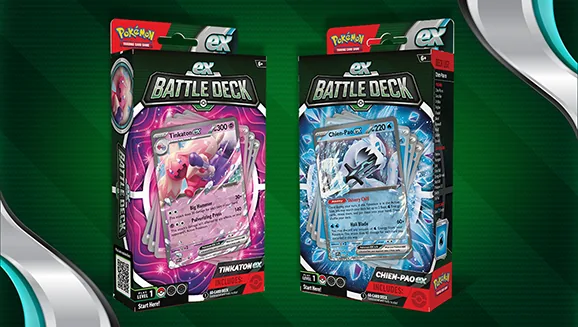 Tinkaton ex Battle Deck & Chien-Pao ex Battle Deck — Pokémon TCG Battle Deck