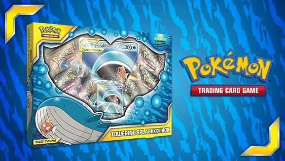 Towering Splash-GX Box — Pokémon TCG Collection / Box