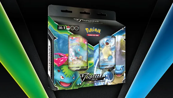 V Battle Deck—Venusaur vs. Blastoise — Pokémon TCG Battle Deck