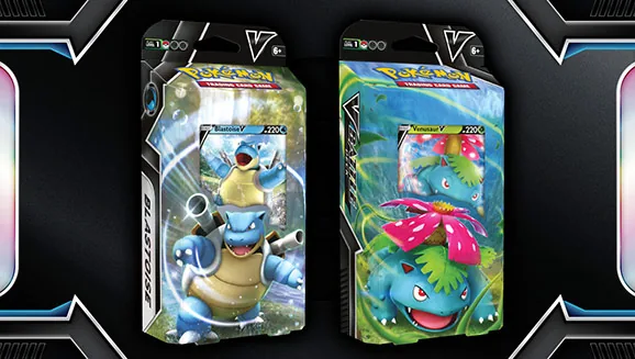 V Battle Decks (Venusaur V and Blastoise V) — Pokémon TCG Battle Deck