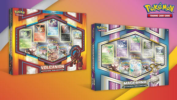 Volcanion and Magearna Mythical Collections — Pokémon TCG Collection / Box