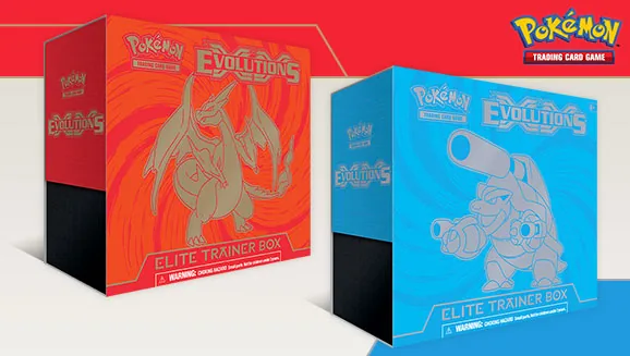 XY—Evolutions Elite Trainer Box — Pokémon TCG Elite Trainer Box