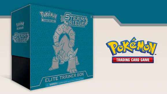 XY—Steam Siege Elite Trainer Box — Pokémon TCG Elite Trainer Box