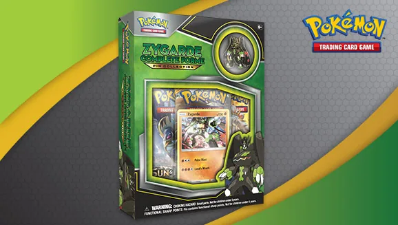 Zygarde Complete Forme Pin Collection — Pokémon TCG Pin Collection