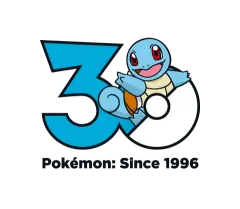 Squirtle Pokémon 30 logo