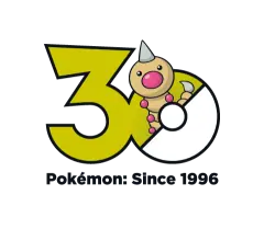 Weedle Pokémon 30 logo
