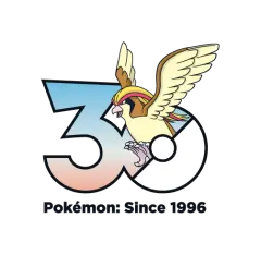 Pidgeot Pokémon 30 logo