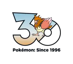 Spearow Pokémon 30 logo