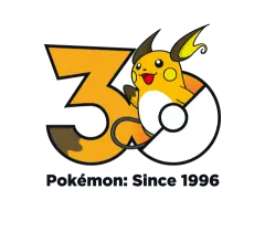 Raichu Pokémon 30 logo