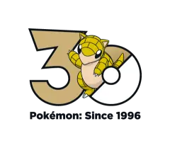Sandshrew Pokémon 30 logo