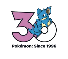 Nidoqueen Pokémon 30 logo
