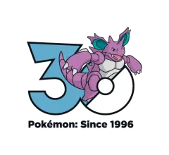 Nidoking Pokémon 30 logo