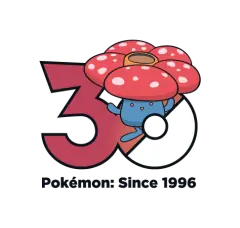 Vileplume Pokémon 30 logo