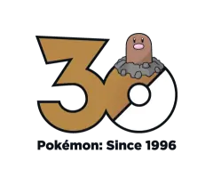 Diglett Pokémon 30 logo