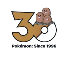 Dugtrio Pokémon 30 logo