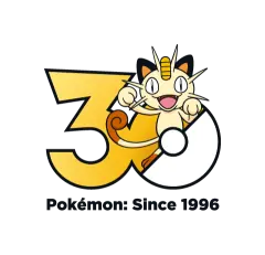 Meowth Pokémon 30 logo
