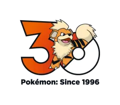 Growlithe Pokémon 30 logo
