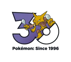 Alakazam Pokémon 30 logo
