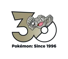 Geodude Pokémon 30 logo