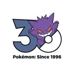 Gengar Pokémon 30 logo
