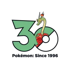 Hydrapple Pokémon 30 logo