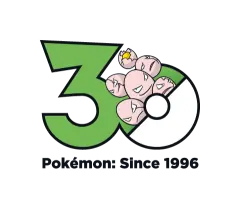 Exeggcute Pokémon 30 logo