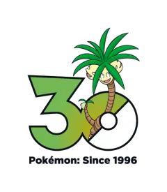 Alolan Exeggutor Pokémon 30 logo