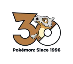 Cubone Pokémon 30 logo
