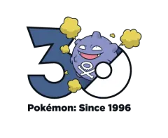 Koffing Pokémon 30 logo