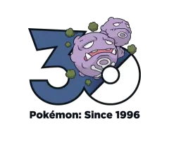 Weezing Pokémon 30 logo