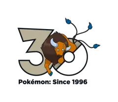 Tauros Pokémon 30 logo