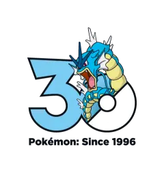 Gyarados Pokémon 30 logo