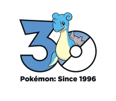 Lapras Pokémon 30 logo