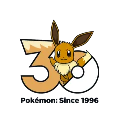 Eevee Pokémon 30 logo