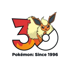 Flareon Pokémon 30 logo