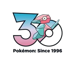 Porygon Pokémon 30 logo
