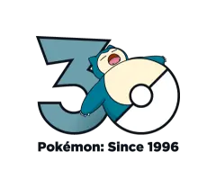 Snorlax Pokémon 30 logo