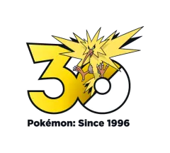 Zapdos Pokémon 30 logo