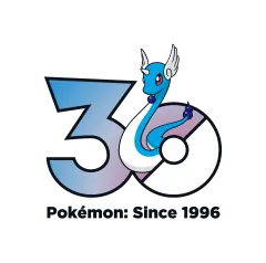 Dragonair Pokémon 30 logo